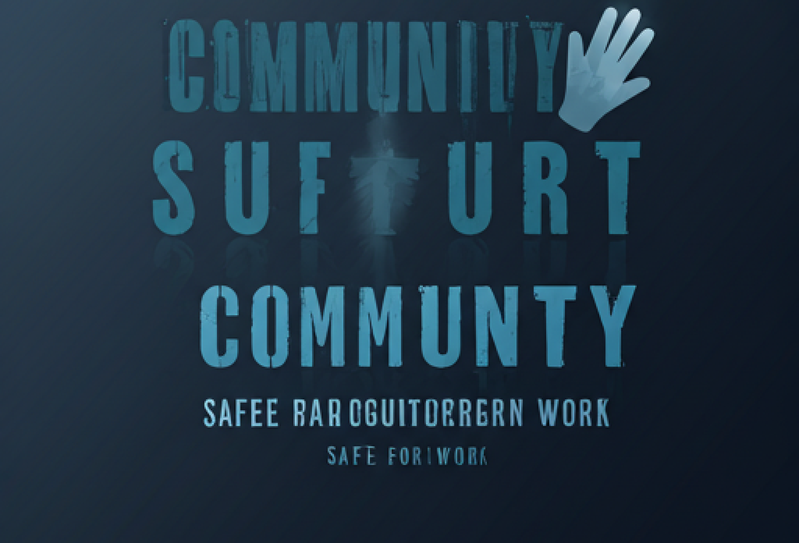 Students and community members gathered during a support event